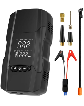 Blackbird Game Center RT-602 Akıllı Dijital Lastik Şişirme Pompası | 150 PSI | 12V Akü Takviye Taşınabilir Cihazı