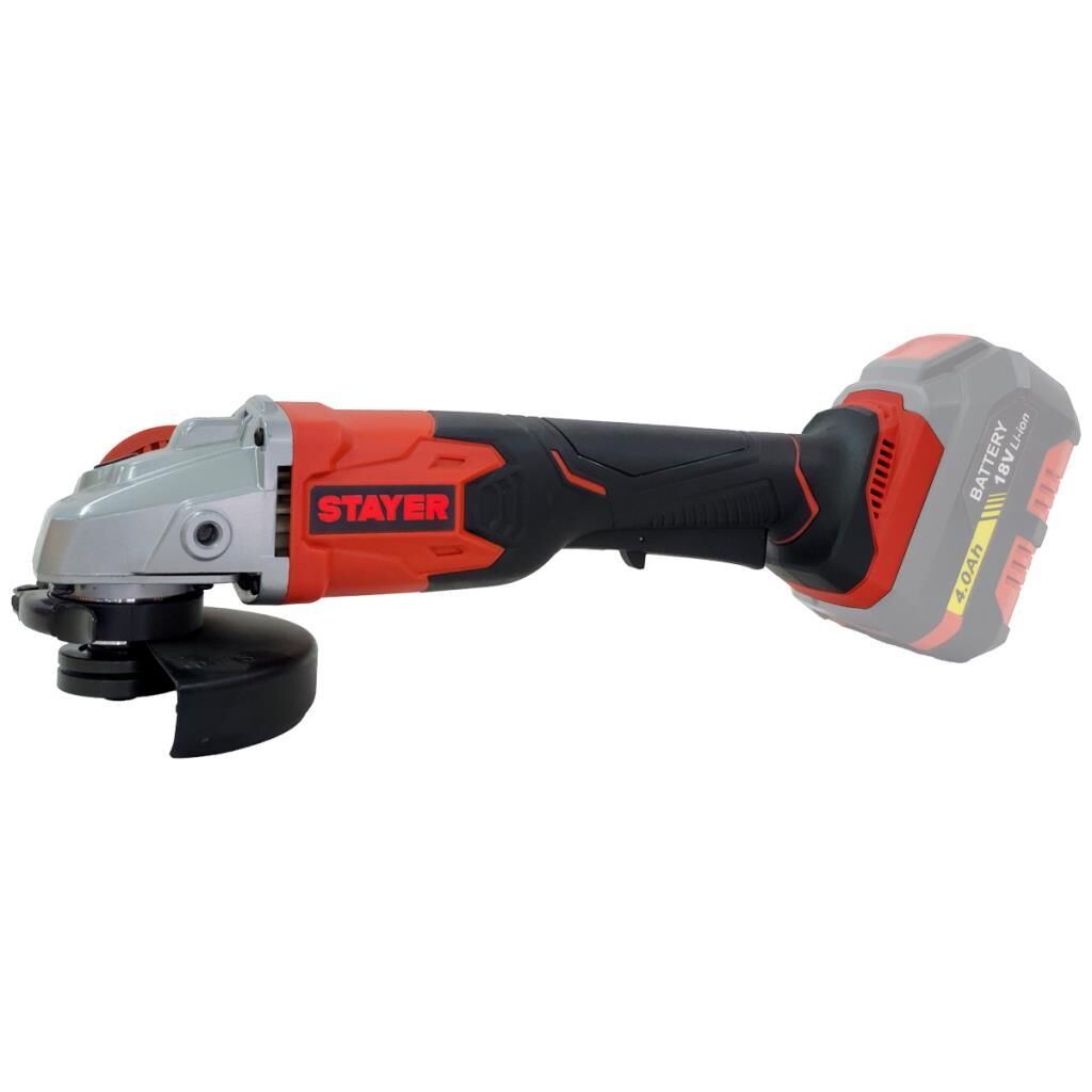 AKÜLÜ AVUÇ TAŞLAMA  115MM  18V Li-ion 4.0Ah/5.0Ah/6.0Ah