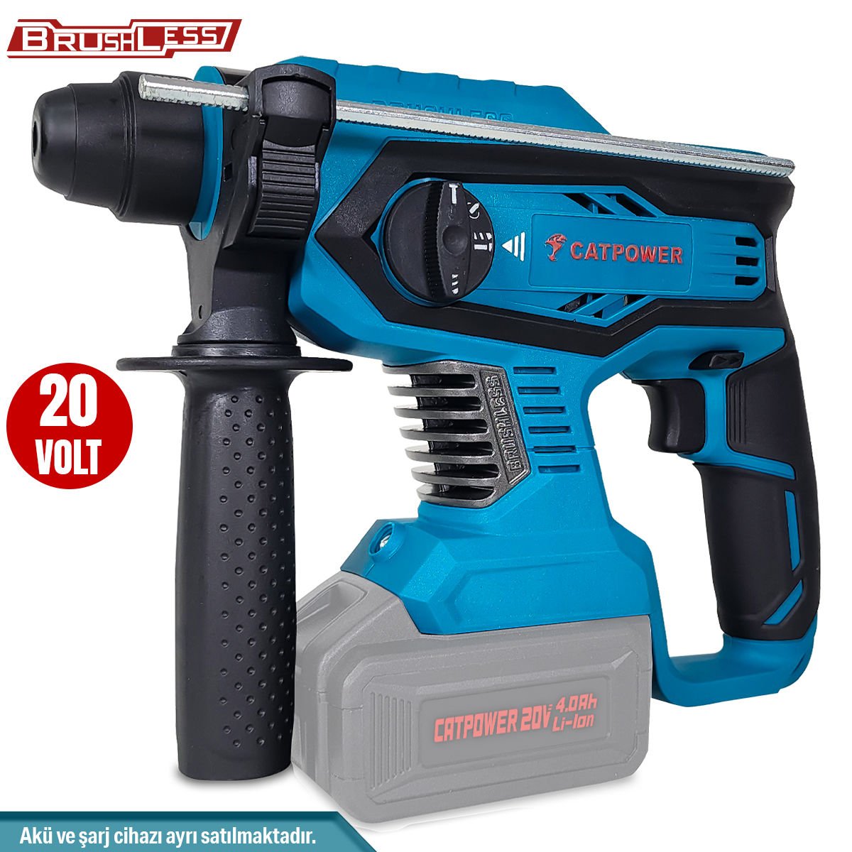CATPOWER 4125-AKÜLÜ KIRICI-DELİCİ Li-ion KÖMÜRSÜZ