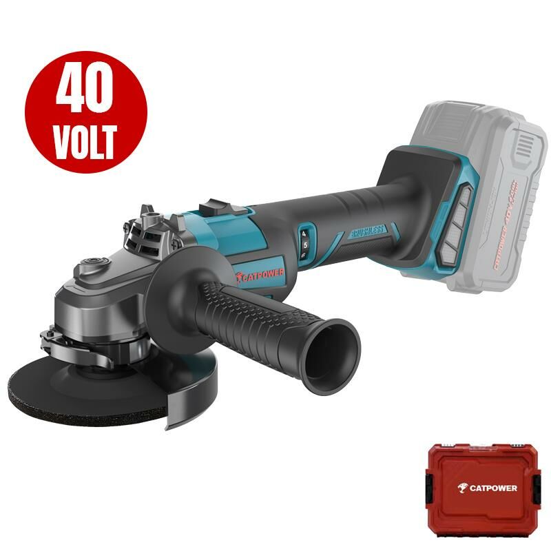 KÖMÜRSÜZ AKÜLÜ AVUÇ TAŞLAMA 125 MM Lİ-İON 40V