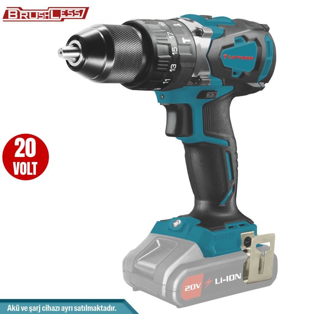 CATPOWER 4110 Akülü Darbeli Vidalama Kömürsüz Motor (Tek Makine)