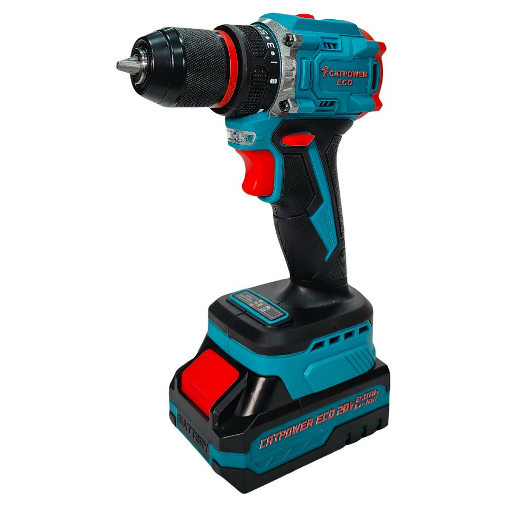 KÖMÜRSÜZ AKÜLÜ VİDALAMA Li-ion (SET) 10 MM 20V 2.0 Ah