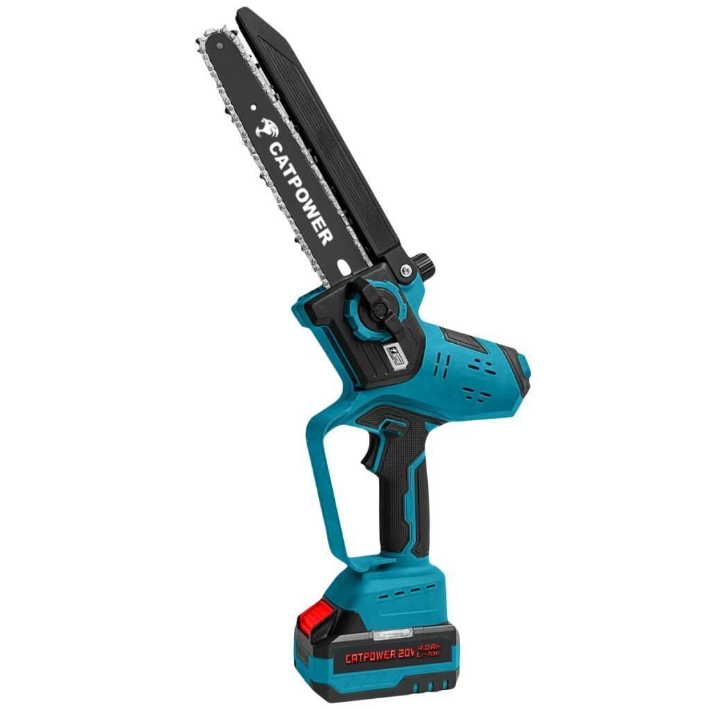 KÖMÜRSÜZ AKÜLÜ ZİNCİRLİ TESTERE 20V 4.0Ah Li-İon 20CM