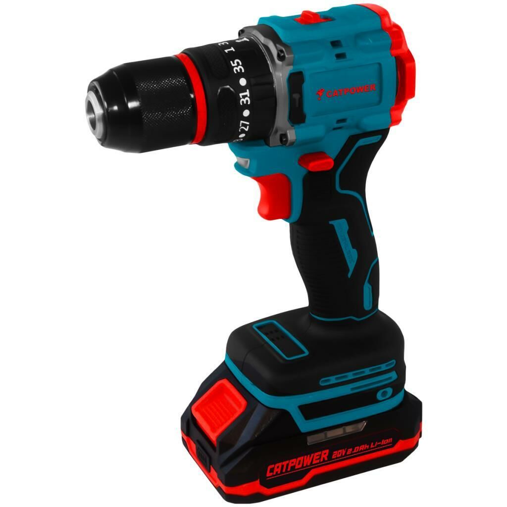 KÖMÜRSÜZ DARBELİ AKÜLÜ VİDALAMA 13MM 20V Lİ-İON 2.0Ah