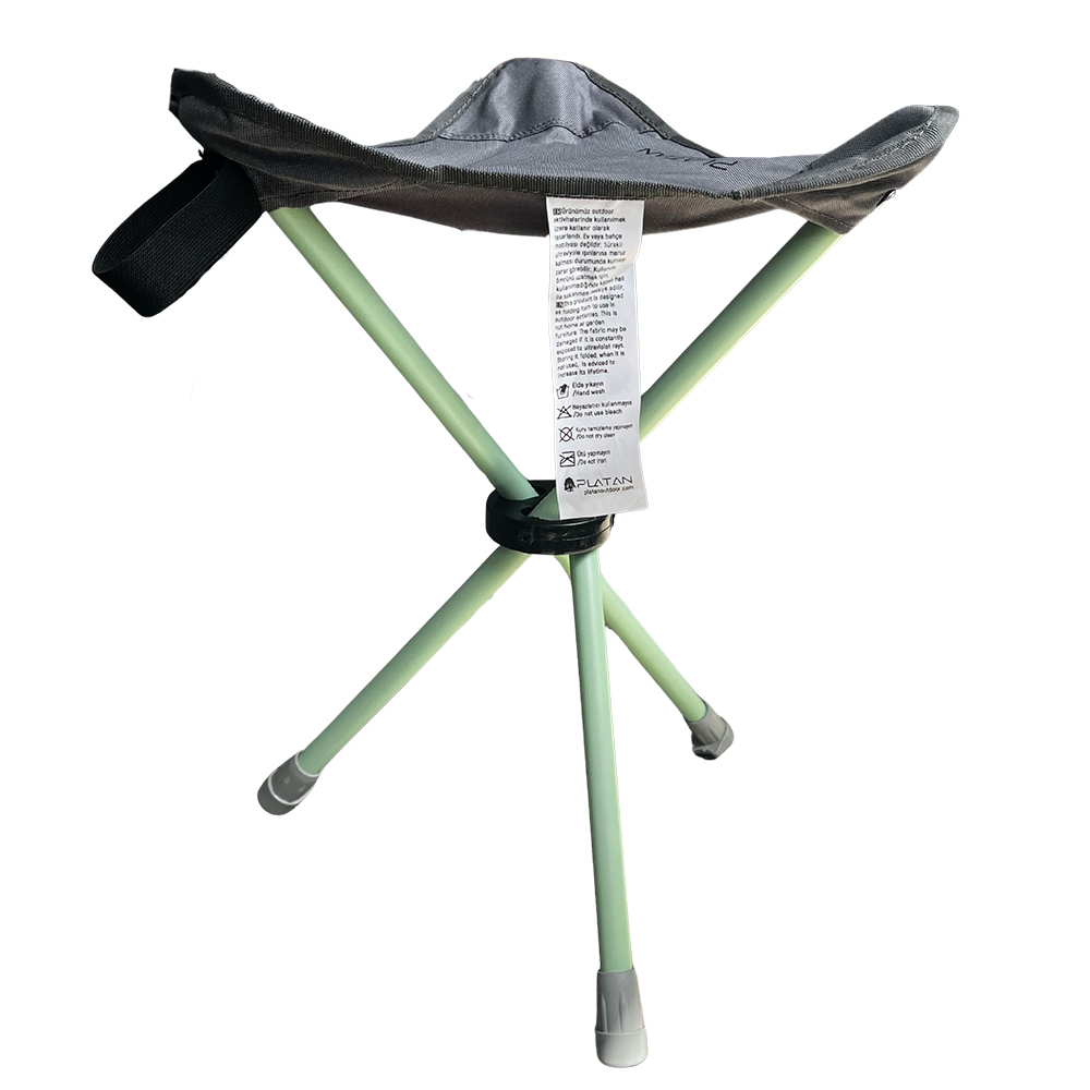 Platan Stool Ones-T Üçgen Kamp Taburesi